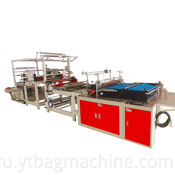 Automatic bagging sealing and cutting machine